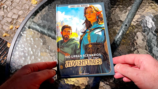 Video review of the urban folklore RPG adventure book on A4Play.com, featuring a detailed walkthrough of each page. The video showcases city-based scenarios, adventure plot hooks, legends, myths, and mysteries perfect for tabletop RPG campaigns. Ideal for game masters and players searching for urban adventure ideas, RPG books, folklore-inspired plot hooks, and roleplaying game supplements. Watch to explore the book's unique scenarios and creative resources for campaign storytelling. a4play.com