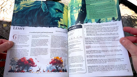 Video review of The Witchwood Bestiary dnd book – a dnd 5e book showcasing every page and highlighting dnd monsters, d&d monster stats, and dungeons and dragons monsters inspired by Eastern European folklore. This detailed walkthrough introduces unique dnd books 5e content, perfect for expanding any d and d monsters collection and offering new adventure hooks for D&D campaigns. Ideal for fans of dnd 5e books seeking fresh dnd monsters and story ideas. a4play.com