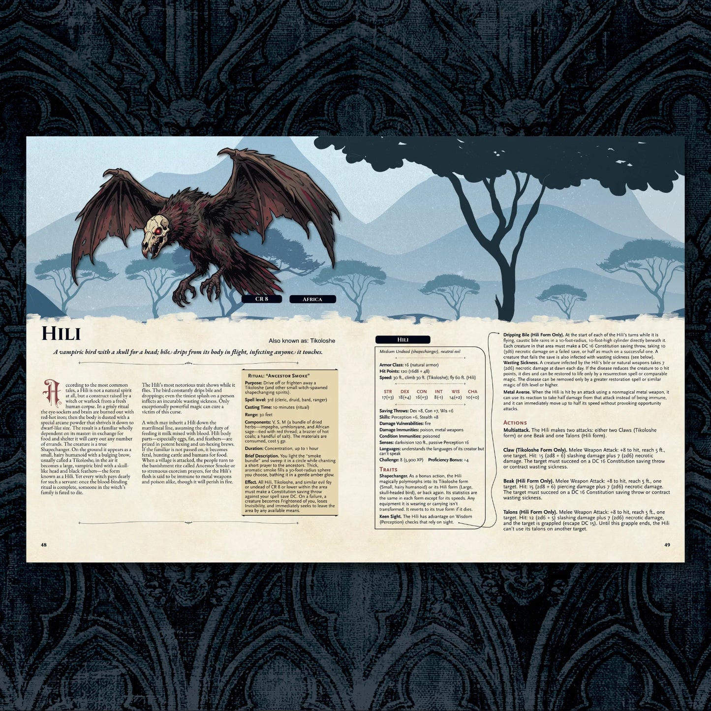 Vampire Bestiary 5E