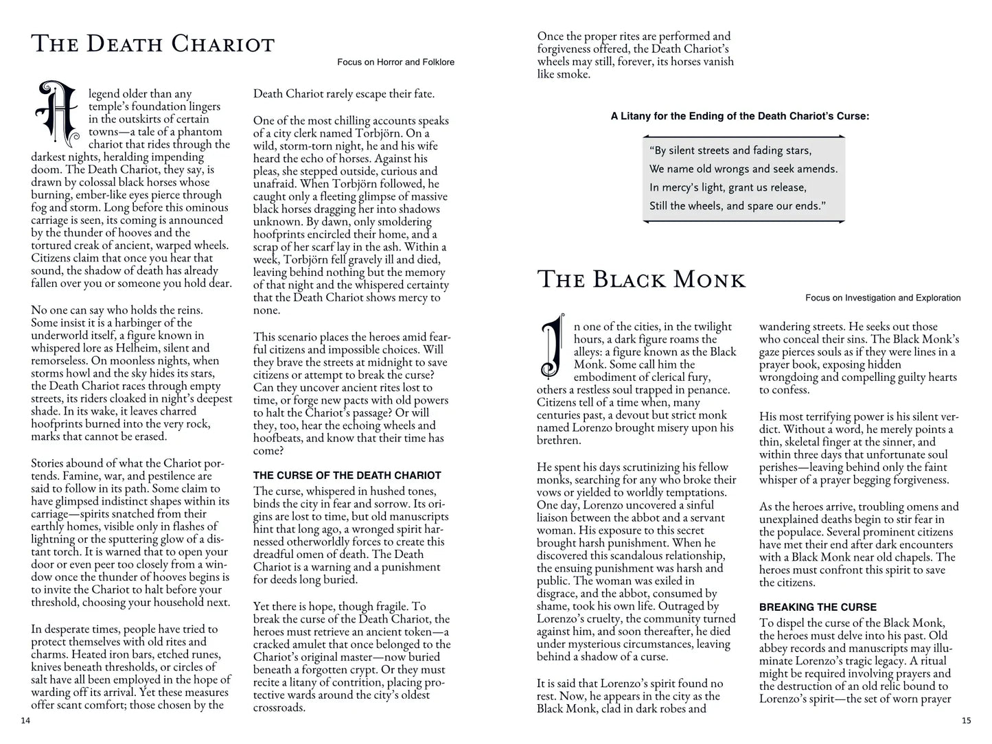 Urban Scenarios B&W Edition