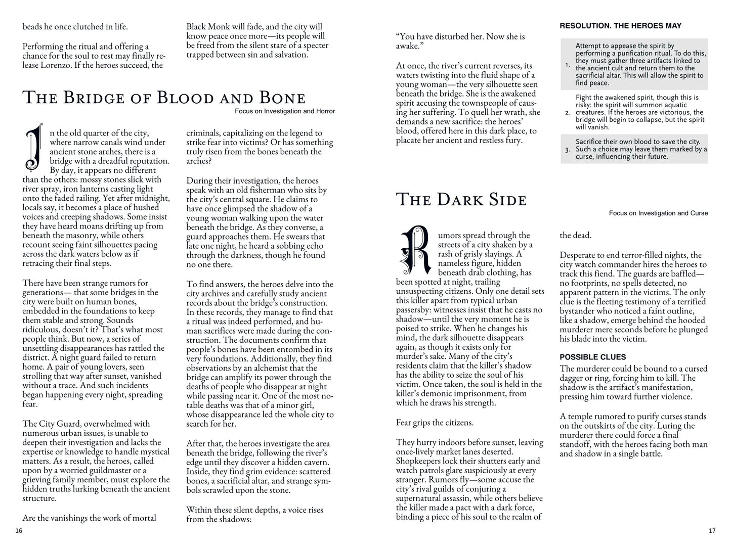 Urban Scenarios B&W Edition