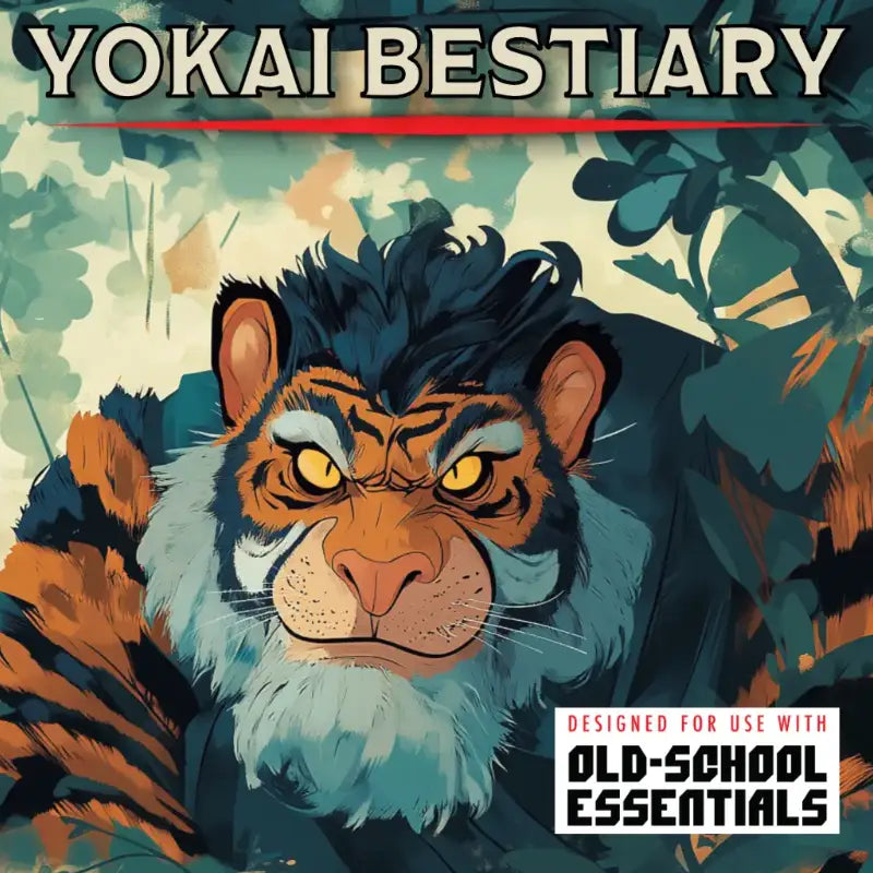 Main product image for Yokai Bestiary dnd book on a4play.com, filled with dnd monsters and inspired by Japanese folklore. This dnd 5e books supplement offers unique d and d monsters, new legends, creature backgrounds, and adventure hooks for players and storytellers. Ideal for anyone expanding their dnd books 5e collection or searching for original dungeons and dragons monsters for their campaigns.