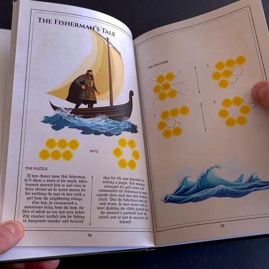 Main video showing the Coin Puzzle book on a4play.com, system-agnostic RPG supplement for Game Masters with 45+ coin-based puzzles, detailed walkthrough of every page, NPC puzzles, chest puzzles, and door puzzles for tabletop RPG campaigns. Ideal for those searching for RPG puzzle books, coin puzzles, adventure supplements, and interactive Game Master resources.